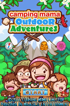 Camping Mama - Outdoor Adventures (USA) screen shot title